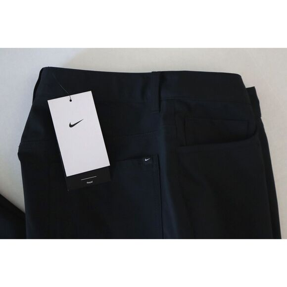 Nike Tour Repel DX6086-010 Women's Sz 8 Black Slim-Fit Golf Pants $120 - Picture 9 of 13